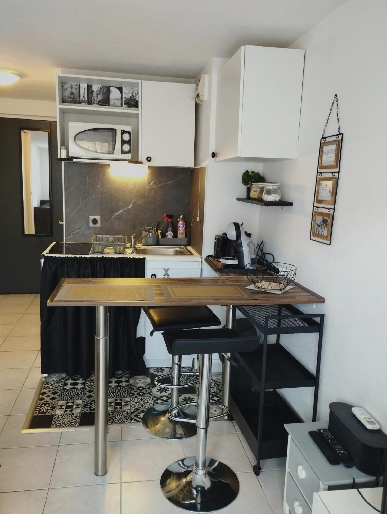 Apartamento Studio Climatise, Lumineux A 5 Min De La Promenade Des Anglais Niza Exterior foto